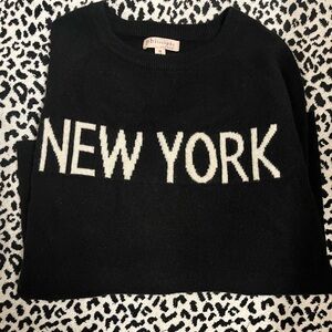 Philosophy cashmere New York sweater